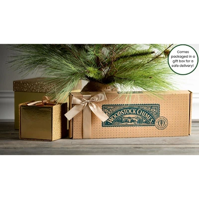 Woodstock Wind Chimes Signature Collection, Pipedream, 11'' Silver Wind Chime PDN 5 Woodstock Wind Chimes Signature Collection, Pipedream, 11'' Silver Wind Chime PDN - Image 5