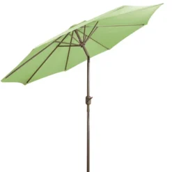 Northlight 9ft Outdoor Patio Market Umbrella With Hand Crank And Tilt, Sage Green 11 Northlight 9ft Outdoor Patio Market Umbrella With Hand Crank And Tilt, Sage Green -Garden Furniture Store GUEST 55b6766f adb3 4046 bd25 b887844bb28c