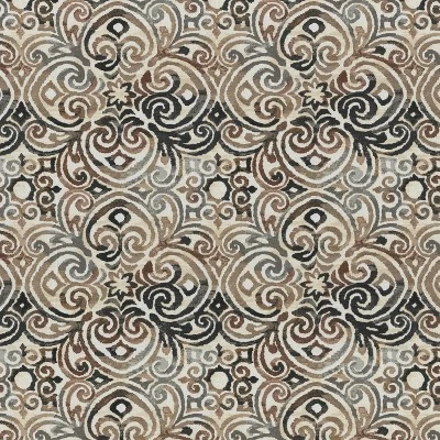 2pk Corinthian Squared Corners Outdoor Seat Cushions - Pillow Perfect 1 2pk Corinthian Squared Corners Outdoor Seat Cushions - Pillow Perfect