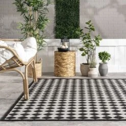 NuLOOM Valery Checkered Indoor/Outdoor Patio Area Rug 15 NuLOOM Valery Checkered Indoor/Outdoor Patio Area Rug -Garden Furniture Store GUEST 56e867c3 c7c1 4dff bd78 963c1cd6da7b