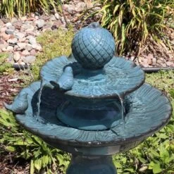 Sunnydaze Decor Sunnydaze 27"H Electric Green Ceramic 2-Tier Resting Birds Outdoor Water Fountain 13 Sunnydaze Decor Sunnydaze 27"H Electric Green Ceramic 2-Tier Resting Birds Outdoor Water Fountain -Garden Furniture Store GUEST 5aeb5b72 5f7d 4625 b99e 96de035f4c5a