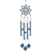 Dawhud Direct 36"H Spiral Mandala Garden Decor Wind Chime