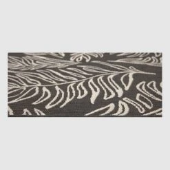 9' X 12' Leaves Outdoor Rug Black - Project 62™ 7 9' X 12' Leaves Outdoor Rug Black - Project 62™ -Garden Furniture Store GUEST 6159c83d 8bf4 4845 bc76 e6ac7e932b3b