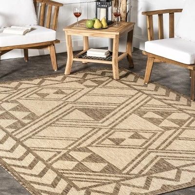 NuLOOM Mazie Bold Indoor/Outdoor Area Rug 8 NuLOOM Mazie Bold Indoor/Outdoor Area Rug - Image 8