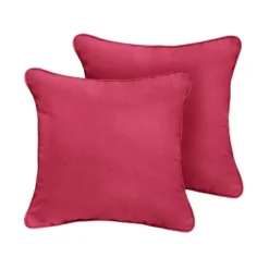 2pk Sunbrella Outdoor Throw Pillows Pink -Garden Furniture Store GUEST 6c7208ad c1e9 4c3b 8f3c 89daa6c9415a