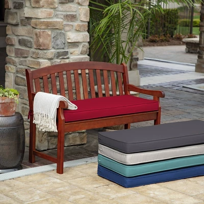 18" X 46" ProFoam Outdoor Bench Cushion - Arden Selections 3 18" X 46" ProFoam Outdoor Bench Cushion - Arden Selections - Image 3