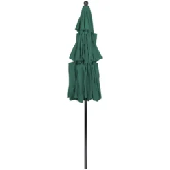 Northlight 9.75ft Outdoor Patio Market Umbrella With Hand Crank And Tilt, Green -Garden Furniture Store GUEST 78fa63a0 05c4 4a3b 9aba 51b00be590d2