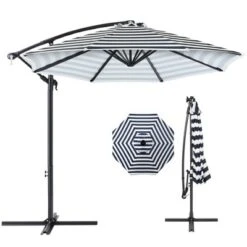 Best Choice Products 10ft Offset Hanging Outdoor Market Patio Umbrella W/ Easy Tilt Adjustment -Garden Furniture Store GUEST 79f77fe1 210a 4d51 a4bc 8fe0c94a570f