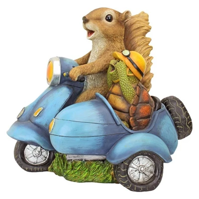 Design Toscano Born To Be Wild Squirrel On Motorcycle Statue - Multicolored 4 Design Toscano Born To Be Wild Squirrel On Motorcycle Statue - Multicolored - Image 4