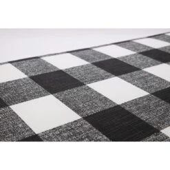 2pk Anderson Rectangular Throw Pillows Black - Pillow Perfect