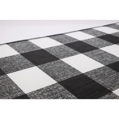 20" X 20" X 3" 2pk Anderson Squared Corners Outdoor Seat Cushions Black - Pillow Perfect 3 20" X 20" X 3" 2pk Anderson Squared Corners Outdoor Seat Cushions Black - Pillow Perfect - Image 3