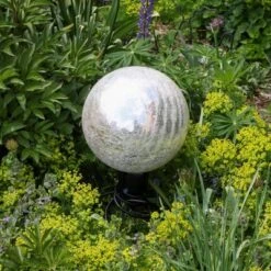 12" Decorative Reflecting Glass Gazing Globe Silver - Achla Designs 9 12" Decorative Reflecting Glass Gazing Globe Silver - Achla Designs -Garden Furniture Store GUEST 7d699a64 e915 42fc a82e 2e39ed4ccb40