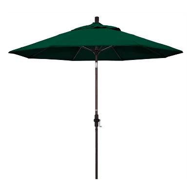 9' Aluminum Collar Tilt Crank Sunbrella Patio Umbrella - California Umbrella 8 9' Aluminum Collar Tilt Crank Sunbrella Patio Umbrella - California Umbrella - Image 8