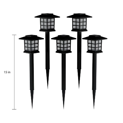 Nature Spring Solar Pathway Water-Resistant Coach Lights - 6 Count 1 Nature Spring Solar Pathway Water-Resistant Coach Lights - 6 Count