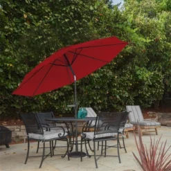 Nature Spring 10' Patio Umbrella - Red -Garden Furniture Store GUEST 835e6bf6 60e9 46c1 975b 57cd3dc73cb4