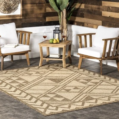 NuLOOM Mazie Bold Indoor/Outdoor Area Rug 1 NuLOOM Mazie Bold Indoor/Outdoor Area Rug