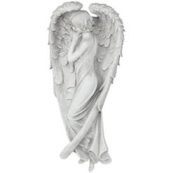 Design Toscano Santa Croce Angel Wall Sculptures - Off-White -Garden Furniture Store GUEST 8623848e 3fa5 444a a30f 20a7432d84a4