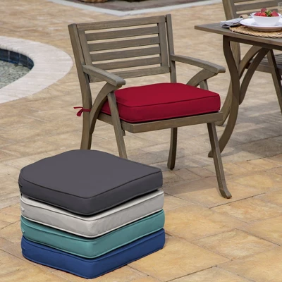 ProFoam Outdoor Rounded Back Seat Cushion - Arden Selections 2 ProFoam Outdoor Rounded Back Seat Cushion - Arden Selections - Image 2