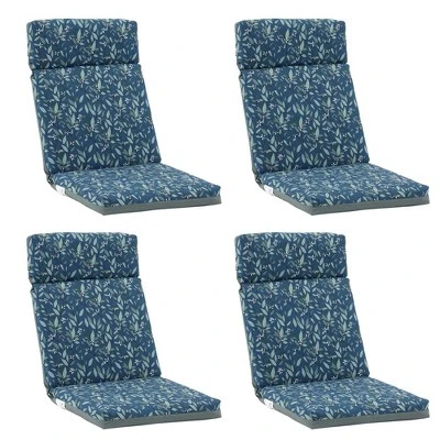 Aoodor Reversible Design High Back Chair Cushions Set Of 4 7 Aoodor Reversible Design High Back Chair Cushions Set Of 4 - Image 7