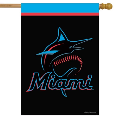Briarwood Lane Miami Marlins House Flag MLB Licensed 28" X 40" 1 Briarwood Lane Miami Marlins House Flag MLB Licensed 28" X 40"