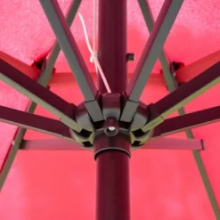 Outsunny 9FT 3 Tiers Patio Umbrella Outdoor Market Umbrella With Crank, Push Button Tilt For Deck, Backyard And Lawn 14 Outsunny 9FT 3 Tiers Patio Umbrella Outdoor Market Umbrella With Crank, Push Button Tilt For Deck, Backyard And Lawn -Garden Furniture Store GUEST 91c24bfa f2c2 4698 bc4a 52effb06d9fe