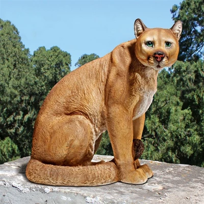 Design Toscano American Mountain Cougar Statue 1 Design Toscano American Mountain Cougar Statue