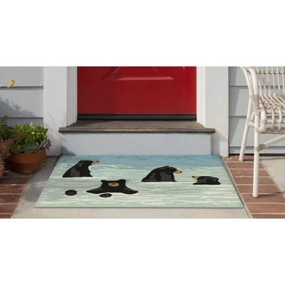 Liora Manne Frontporch Lodge Indoor/Outdoor Rug 1 Liora Manne Frontporch Lodge Indoor/Outdoor Rug