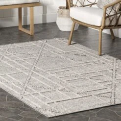 NuLOOM Crissy Contemporary High-Low Indoor/Outdoor Area Rug -Garden Furniture Store GUEST 9cf8951c 132c 4256 bf97 c435c643b6cb
