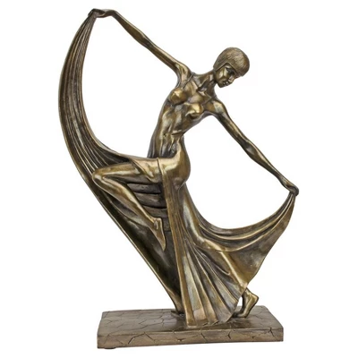 Design Toscano Mistress Of The Dance Art Deco Statue 1 Design Toscano Mistress Of The Dance Art Deco Statue