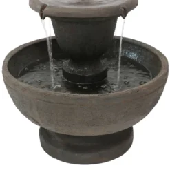 Sunnydaze Decor Sunnydaze 25"H Electric Polyresin 2-Tier Streaming Falls Outdoor Water Fountain 11 Sunnydaze Decor Sunnydaze 25"H Electric Polyresin 2-Tier Streaming Falls Outdoor Water Fountain -Garden Furniture Store GUEST a534e3b7 2ba6 402c b2cc 37fdf5448da3