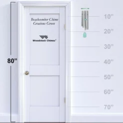 Woodstock Wind Chimes Signature Collection, Woodstock Beachcomber Chime, 24'' Silver Wind Chime BCGG -Garden Furniture Store GUEST a624f040 b3c1 4400 aac2 2ed4e6f53693