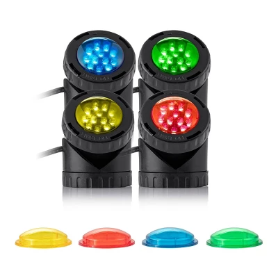 3pk LED Submersible Light With Photocell & Transformer - Alpine Corporation 4 3pk LED Submersible Light With Photocell & Transformer - Alpine Corporation - Image 4