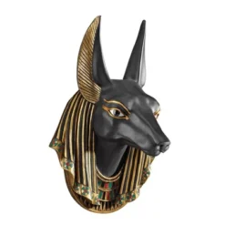 Design Toscano Anubis, The Jackal God Wall Sculpture