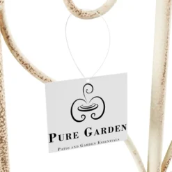 Set Of 2 Garden Trellises - For Climbing And Potted Plants - Decorative Scroll Metal Panels With 7.75-Inch Stakes By Pure Garden (White) 9 Set Of 2 Garden Trellises - For Climbing And Potted Plants - Decorative Scroll Metal Panels With 7.75-Inch Stakes By Pure Garden (White) -Garden Furniture Store GUEST a6ee2d50 5716 4b21 864b da2dfb7189a8