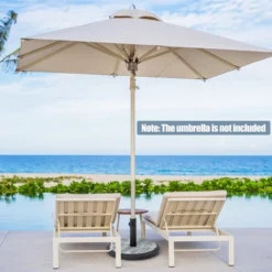 Costway 19'' Patio 35 LBS Round Umbrella Base Stand Holder 1.4''-1.9'' Market Table Outdoor 11 Costway 19'' Patio 35 LBS Round Umbrella Base Stand Holder 1.4''-1.9'' Market Table Outdoor -Garden Furniture Store GUEST a7ece18b d3ed 4b9d a2ae 91a9a19de4a4