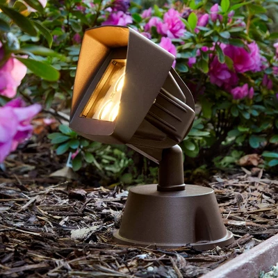 Super Duty Eastham 8" High Bronze LED Landscape Flood Lights Set Of 2 3 Super Duty Eastham 8" High Bronze LED Landscape Flood Lights Set Of 2 - Image 3