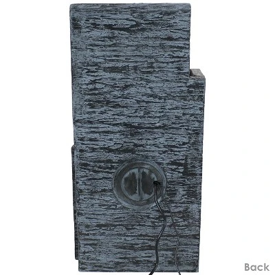 Sunnydaze Decor Sunnydaze 32"H Electric Polyresin Cascading Tower Tiered Outdoor Water Fountain With LED Lights 8 Sunnydaze Decor Sunnydaze 32"H Electric Polyresin Cascading Tower Tiered Outdoor Water Fountain With LED Lights - Image 8