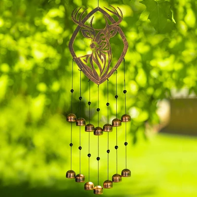 Dawhud Direct 29" H Rustic Whitetail Deer - Art Lawn Ornaments 2 Dawhud Direct 29" H Rustic Whitetail Deer - Art Lawn Ornaments - Image 2