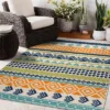 World Rug Gallery Ronda Contemporary Bohemian Indoor/Outdoor Area Rug