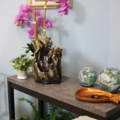 Sunnydaze Decor Sunnydaze Indoor Home Decorative Cascading Caves Waterfall Tabletop Water Fountain With LED Lights - 14" 13 Sunnydaze Decor Sunnydaze Indoor Home Decorative Cascading Caves Waterfall Tabletop Water Fountain With LED Lights - 14" -Garden Furniture Store GUEST b80f0e5d 4749 475d ad6d 64c0dafc90bb