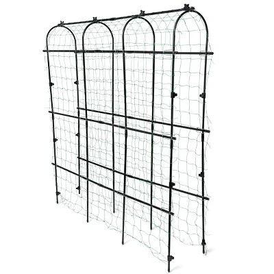 Titan Pea Tunnel, Extra Strong Lightweight Metal Trellis For Vegetables And Flowers - Gardener's Supply Company 1 Titan Pea Tunnel, Extra Strong Lightweight Metal Trellis For Vegetables And Flowers - Gardener's Supply Company