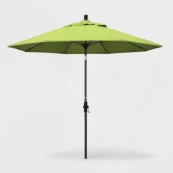 9' Aluminum Collar Tilt Crank Sunbrella Patio Umbrella - California Umbrella 15 9' Aluminum Collar Tilt Crank Sunbrella Patio Umbrella - California Umbrella -Garden Furniture Store GUEST c0980caa 2ba0 44a4 8a38 315dd745bc97