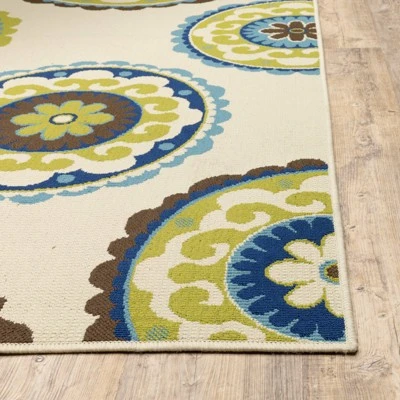 Cozumel Medallion Patio Rug 2 Cozumel Medallion Patio Rug - Image 2