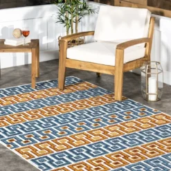 NuLOOM Rochel Mediterranean Indoor/Outdoor Area Rug 16 NuLOOM Rochel Mediterranean Indoor/Outdoor Area Rug -Garden Furniture Store GUEST c3943a67 0010 4e2b 81d9 3ea59f5d8fbd