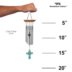Woodstock Wind Chimes Signature Collection, Woodstock Celtic Chime, 17'' Wind Chime WCCC -Garden Furniture Store GUEST c4a1f16d 13e4 4e99 90a7 26ebe2ac370d