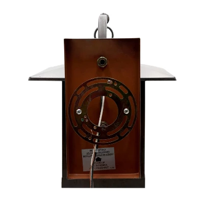 11.75" 1-Light Prairie Craftsman Outdoor Wall Lantern Sconce Oil Rubbed Bronze - River Of Goods 7 11.75" 1-Light Prairie Craftsman Outdoor Wall Lantern Sconce Oil Rubbed Bronze - River Of Goods - Image 7