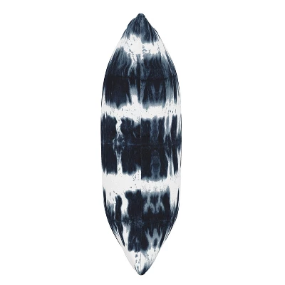 Obu Stripe Outdoor Throw Pillow Navy - Skyline Furniture 1 Obu Stripe Outdoor Throw Pillow Navy - Skyline Furniture