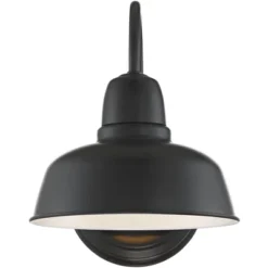 John Timberland Urban Barn Rustic Industrial Farmhouse Outdoor Wall Light Fixture Black Gooseneck Arm 11 1/4" For Post Exterior Barn Deck House Porch 10 John Timberland Urban Barn Rustic Industrial Farmhouse Outdoor Wall Light Fixture Black Gooseneck Arm 11 1/4" For Post Exterior Barn Deck House Porch -Garden Furniture Store GUEST cca90be3 5298 4883 b886 73747243ef06