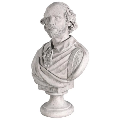 Design Toscano William Shakespeare Grande-Scale Sculptural Bust 1 Design Toscano William Shakespeare Grande-Scale Sculptural Bust