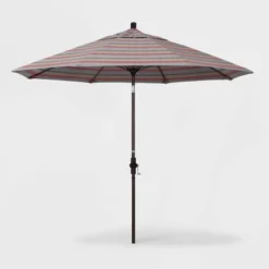 9' Aluminum Collar Tilt Crank Sunbrella Patio Umbrella - California Umbrella 21 9' Aluminum Collar Tilt Crank Sunbrella Patio Umbrella - California Umbrella -Garden Furniture Store GUEST d3cbf59b 94dd 4b1a 92c7 2af1738151d8